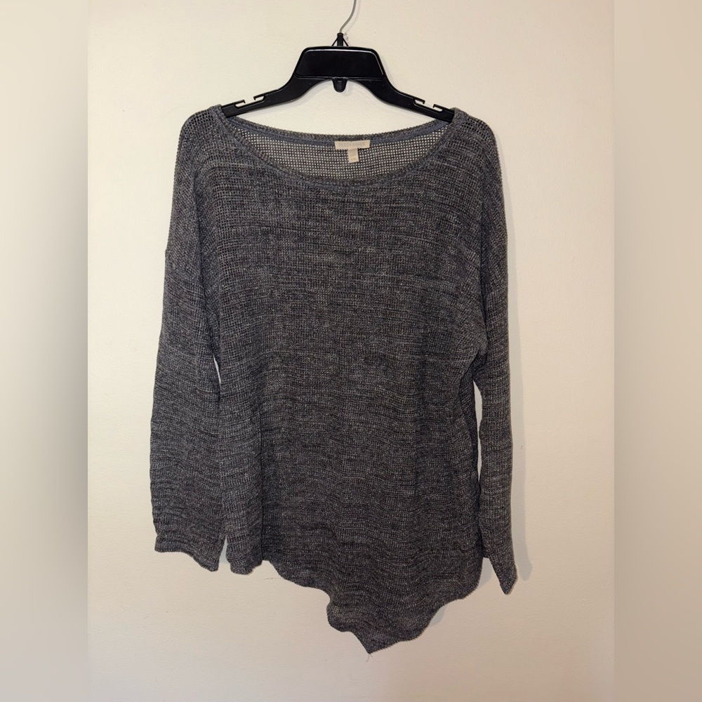 Eileen Fisher Waffle Knit Tunic Top Size Women’s Large